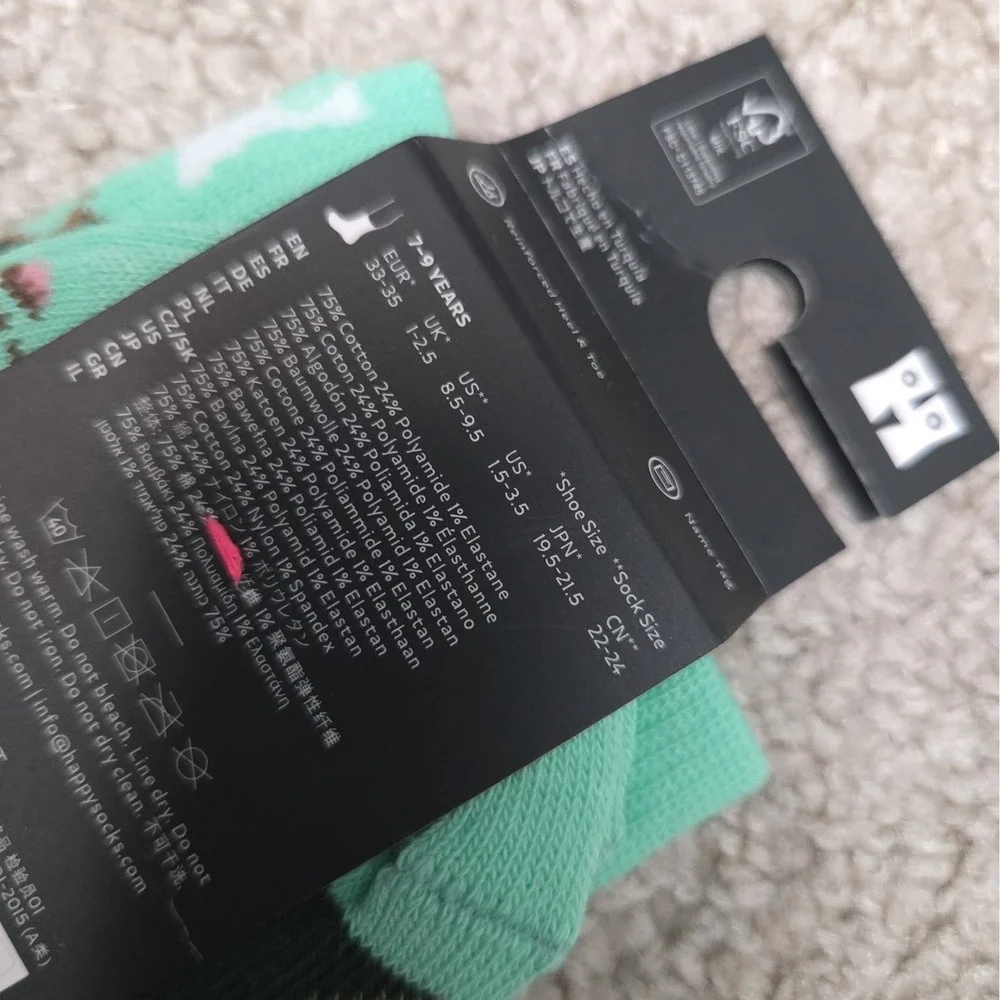 Kids STAR WARS Happy Socks Foundling Flake Sock 7-9 Years NWT
